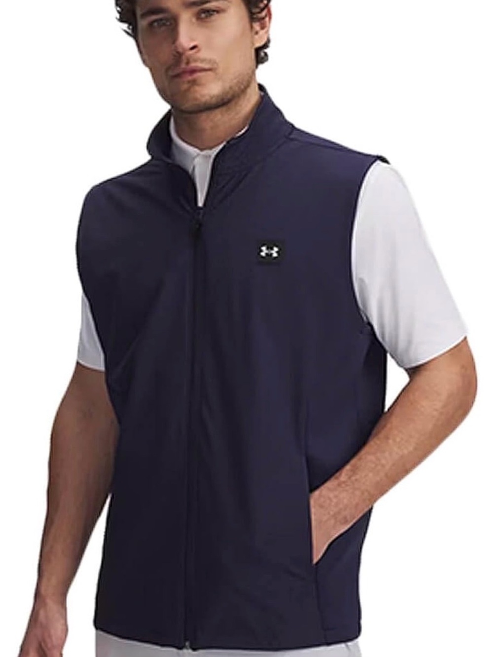Under Armour Men's Navy Storm Hybrid Vest